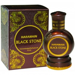 парфюмерное масло на масле Al Haramain 15 ml. "Black Stone / Чёрный камень"