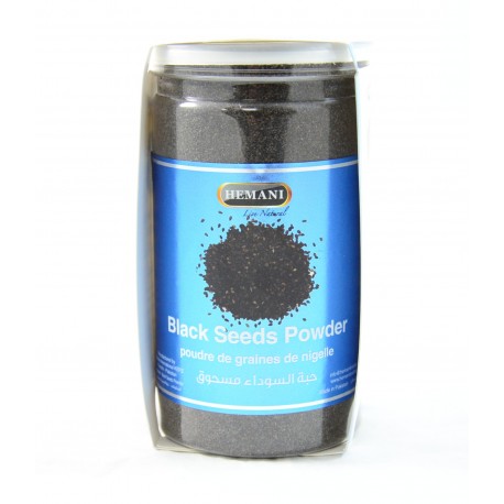 Порошок чёрного тмина Hemani Black Seeds Powder 200ml