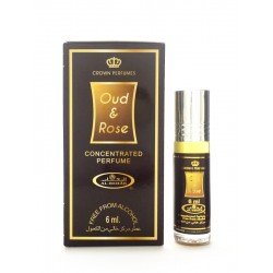 парфюмерное масло Al Rehab Oud & Rose / Уд и Роза 6ml. ОАЭ