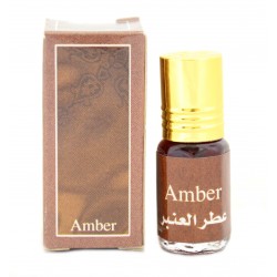 парфюмерное масло масляные Zahra Amber 3ml.