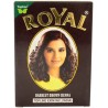 Хна "Royal" Dark Brown (тёмно коричневая) в коробке 6 пакетиков по 10 гр. (made in India)