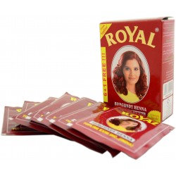 Хна "Royal" Burgundy (бургундия) 10 гр. 6+1шт. (made in India)