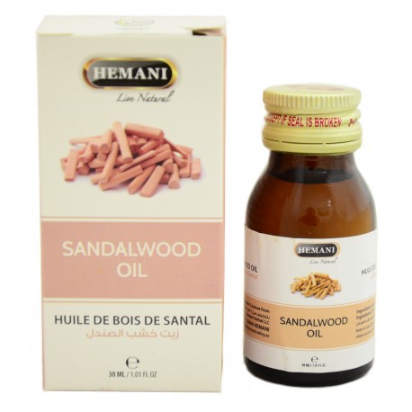 Масло сандалового дерева Hemani Sandalwood Oil 30ml