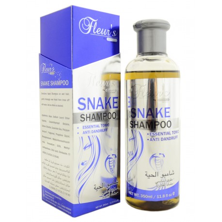 Шампунь "Fleur's" Snake 350 мл. (змеиный, восстанавливающий) Hemani (Made in Turkey)