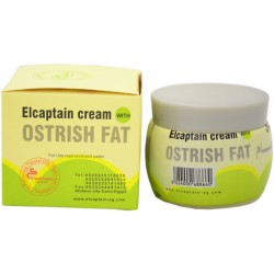 Крем массажный страусиный жир Elcaptain cream Ostrich Fat 60 гр. Египет