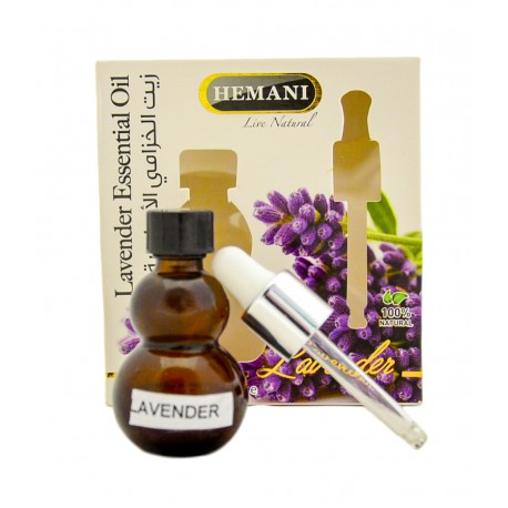 Эссенция масла лаванды Hemani Lavender Essential Oil 10ml.