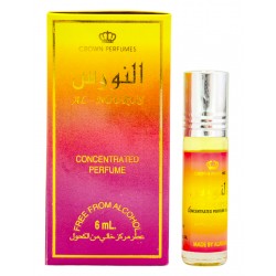 парфюмерное масло Al Rehab Al Nourus/Аль Ноурус 6ml. (жёлтая упаковка)