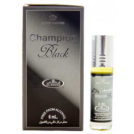 парфюмерное масло Al Rehab Champion black/Чемпион блэк 6ml.