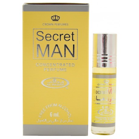 парфюмерное масло Al Rehab Secret Man/Секрет Мен 6ml.