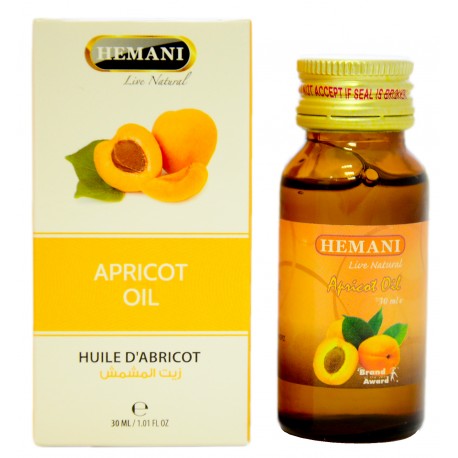 Масло абрикоса Hemani Apricot Oil 30ml