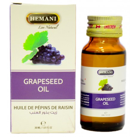 Масло "Hemani" grape seed oil 30 мл. (масло виноградных косточек)