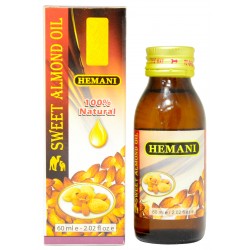Масло "Hemani" Sweet Almond Oil 60 мл. (масло сладкого миндаля)
