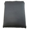 Намазлык дорожный, болоневый "Простой" в сумочке (124×70) цвет чёрный