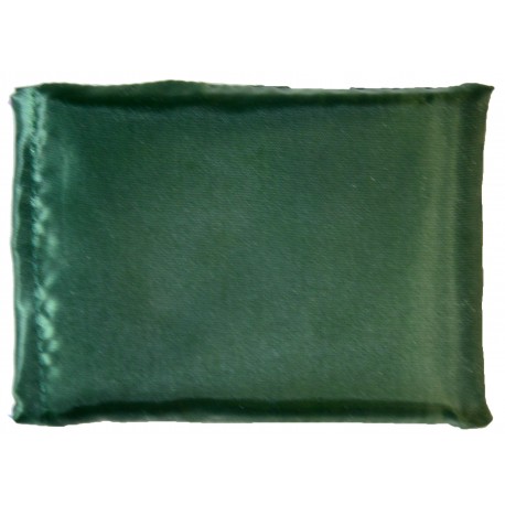 Намазлык дорожный, болоневый "Простой" в сумочке (124×70) цвет тёмно-зелёный