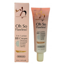 BB-крем 5 в1 - Темный/Oh So Flawless BB Cream-Dark, Hemani, 50 мл