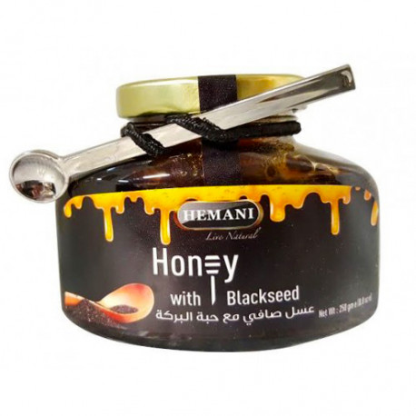 Мёд с черным тмином/Honey with Blackseed Hemani 250 гр.