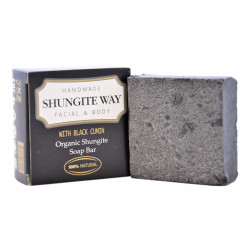 Шунгитное мыло с чёрным тмином Shungite Way 72гр. Казахстан