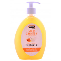 Жидкое мыло с молоком и мёдом Hemani Milk&Honey Hand Wash silky touch 500мл. Польша