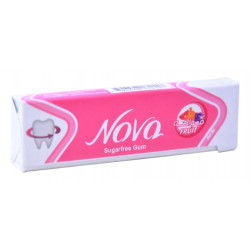 Жевательная резинка Nova Batook без сахара со вкусом фруктов 5 пластинок. Саудовская аравия
