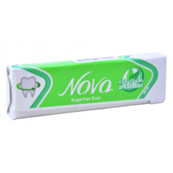 Жевательная резинка Nova Batook без сахара со вкусом мяты колосистой 5 пластинок.