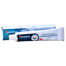 Зубная паста Himalaya herbals Dental cream профилактическая с фтором 100г.ОАЭ
