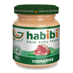 Пюре Habibi говядина 100г с 6месяцев