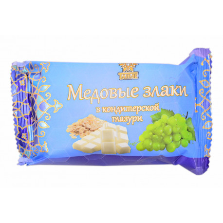 Медовые злаки в кондитерской глазури 100г. Тамле