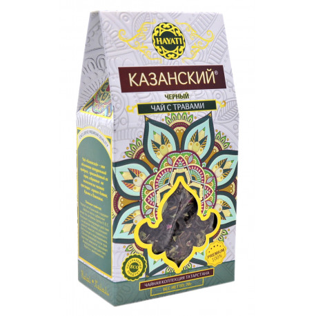Чай черный с травами Казанский Hayati 70 грамм