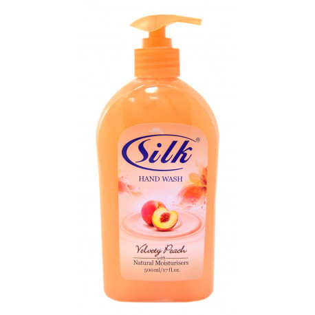 Жидкое мыло Silk hand wash Velvety Peach 500ml ОАЭ