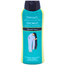 Тричап шампунь с Черным Тмином (Trichup Herbal Black Seed Shampoo) 400мл