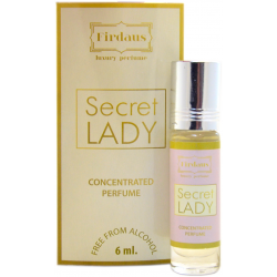 Арабские масляные парфюмерное масло Firdaus Secret Lady 6ml