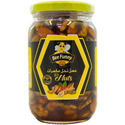 Орехи с пчелиным мёдом Honey with Nuts Bee Funny 420гр