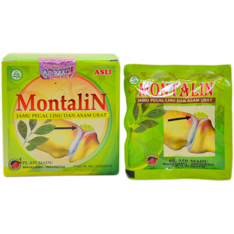 Монталин Montalin 10 пакетиков Индонезия