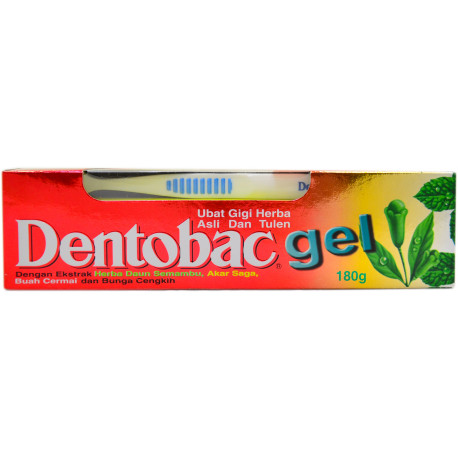 Зубная Паста Dentobac Gel с зубной щеткой 180г