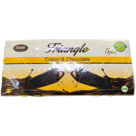Воздушноe кукурузное печенье Триангл Triangle crispy & chocolate Makki 100г
