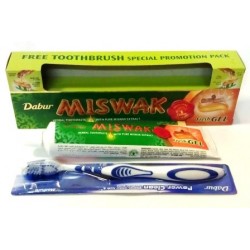 Зубная паста Dabur "Miswak" 150 гр. гелевая (зубная щётка в подарок)