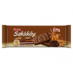 Печенье с шоколадной прослойкой Ulker Saklikoy Cikolatali Kremali 87 гр