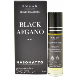 Арабские масляные парфюмерное масло Nasomatto Black Afgano Emaar 6мл ОАЭ