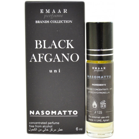 Арабские масляные духи Nasomatto Black Afgano Emaar 6мл ОАЭ