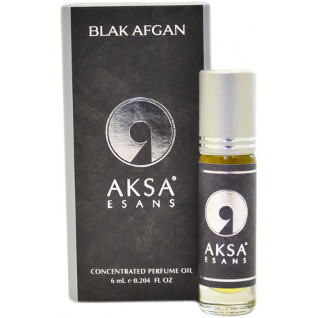 Масляные духи Aksa Esans Black Afgan 6мл