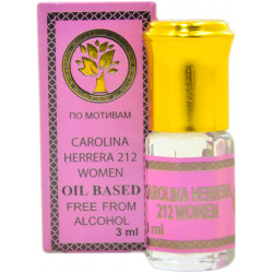 Масляные парфюмерное масло Premium Perfume Carolina Herrera 212 Women Oil Based 3мл