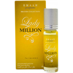 Арабские масляные парфюмерное масло Lady Million Emaar 6мл ОАЭ