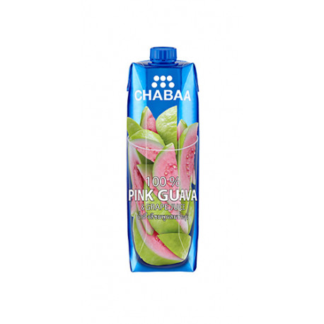 Сок Гуава Chabaa Pink Guava & grape juice 1л