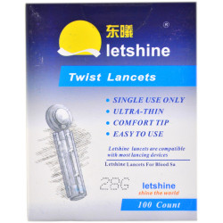 Иглы для хиджамы Letshine Twist Lancets 100 шт.