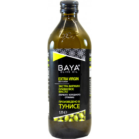 Оливковое масло Baya EXTRA VIRGIN OLIVE OIL (Тунис) 1л