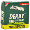 Лезвия односторонние для хиджамы Derby Professional 100 шт