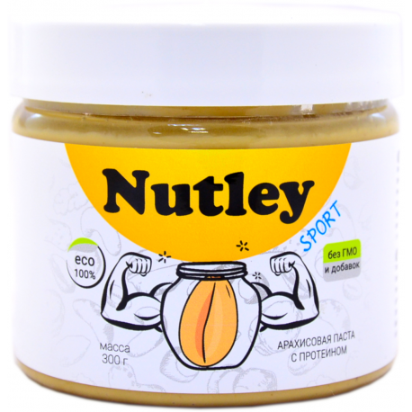 Арахисовая паста Nutley с Протеином 300 г
