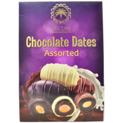 Финики с миндалем в шоколаде Chocolate Dates Assorted 100 гр