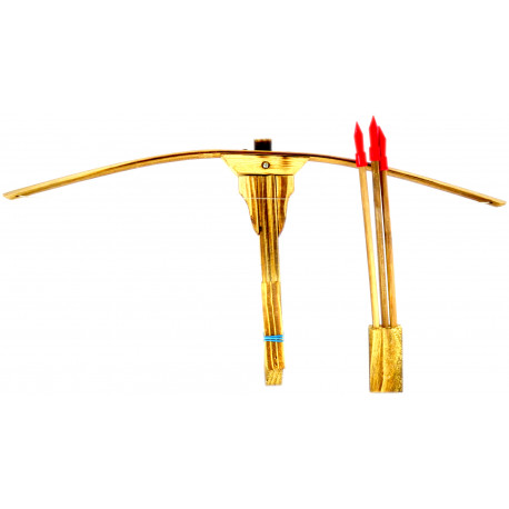 Игрушка деревянная «Арбалет» + 3 стрелы