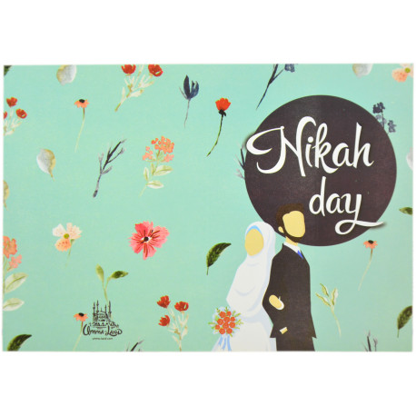 Открытка Nikah day Изд. Umma-Land